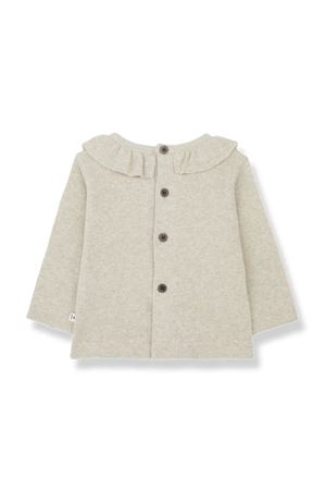 Maglia Anna in caldo cotone beige 1+IN THE FAMILY KIDS | ANNAOATMEAL